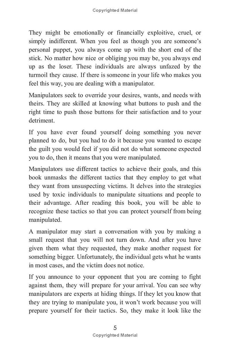 The Shadow Influencers: How to Recognize Silent Manipulation Tactics, Resist Them, and Eliminate Toxic People From Your Life.