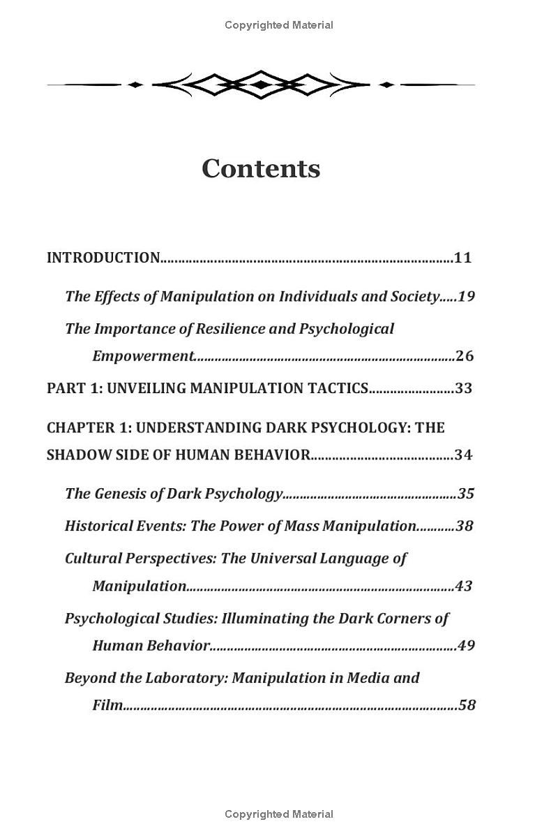 Dark Psychology and Manipulation Mastery: A Complete Guide to Navigating Toxic Relationships, Gaslighting, Love Bombing, Covert Emotional Control, Persuasion Tactics, and Influence Techniques [PART 1]