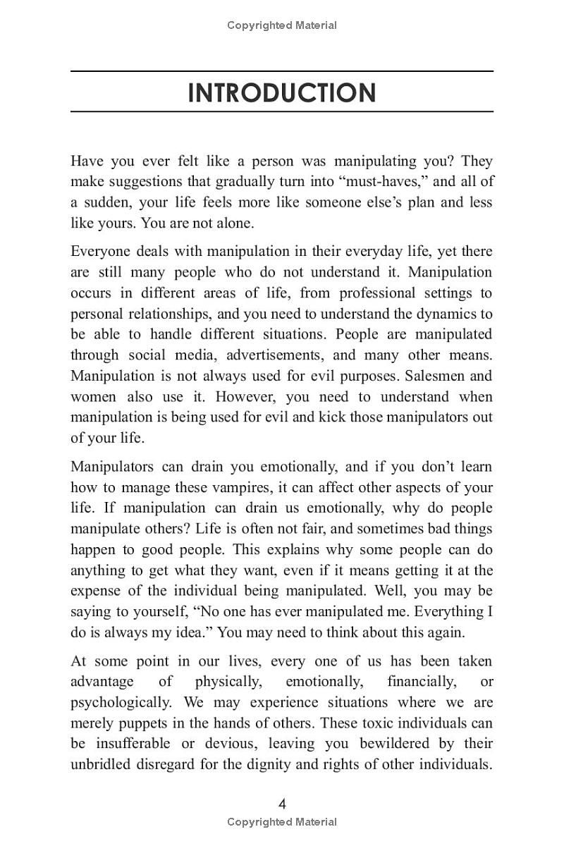 The Shadow Influencers: How to Recognize Silent Manipulation Tactics, Resist Them, and Eliminate Toxic People From Your Life.