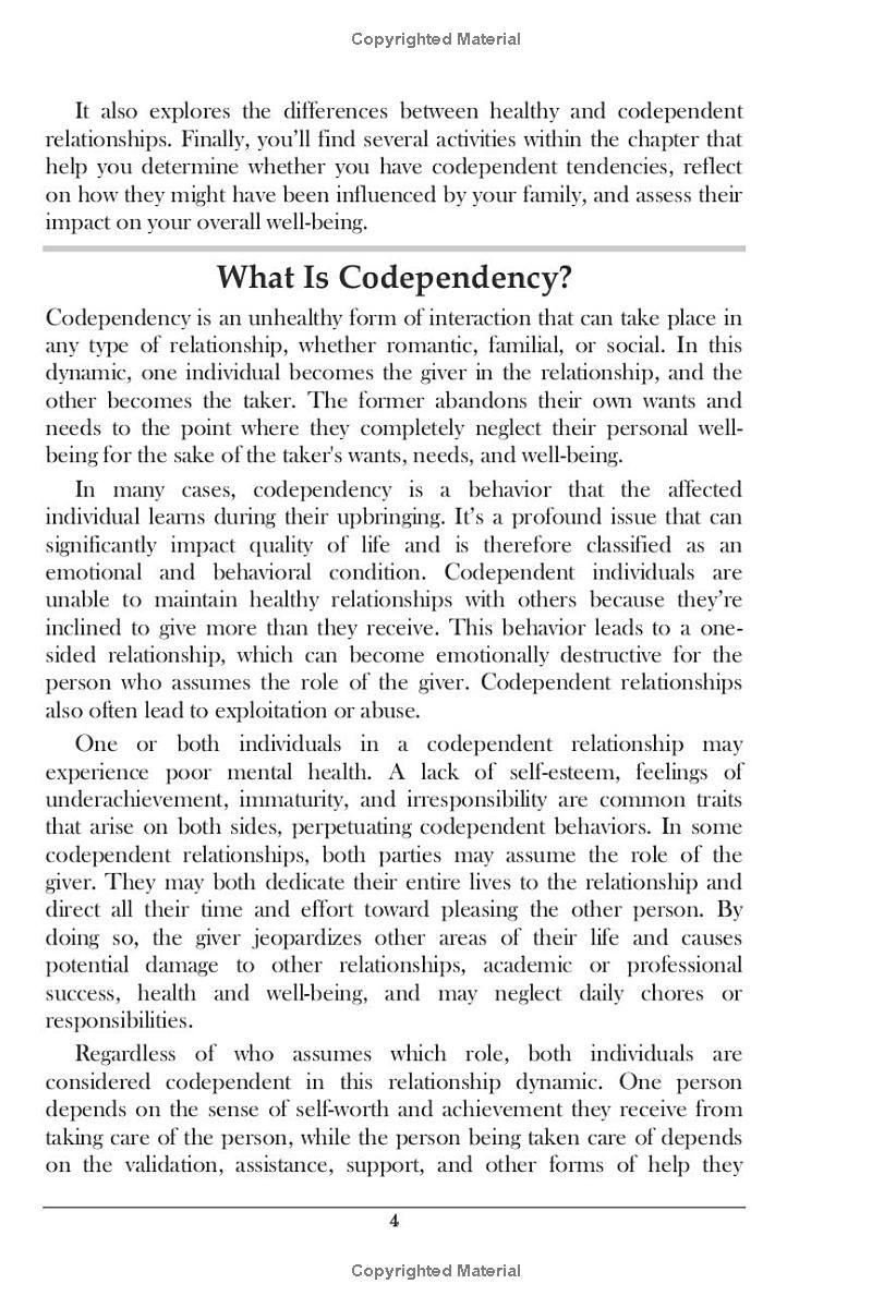 Codependency Recovery Workbook: Go from Fear of Abandonment, People Pleasing, and Self-Neglect to Thriving in Healthy Relationships (Interpersonal Mastery)