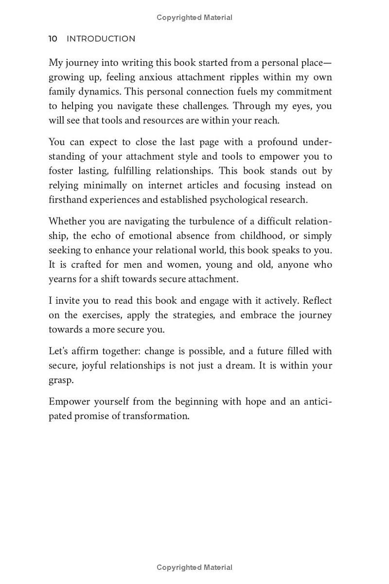 Effective Anxious Attachment Recovery: Learn How to Heal Emotional Wounds, Conquer Relationship Fears, and Build Secure and Loving Attachments