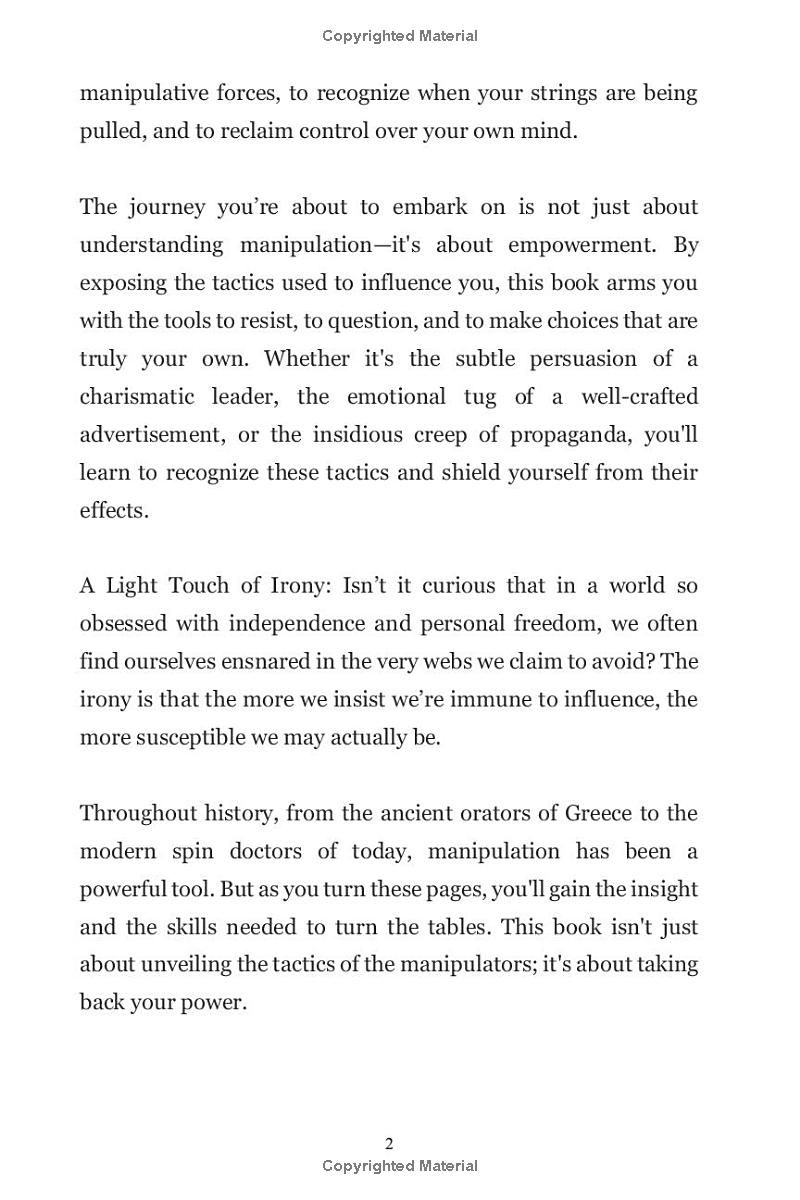 Dark Psychology Manipulation and Mind Games: Take Control Before They Do: Your Mind, Your Rules. Build Mental Armor to Neutralize Hidden Manipulation and Craft Your Reality