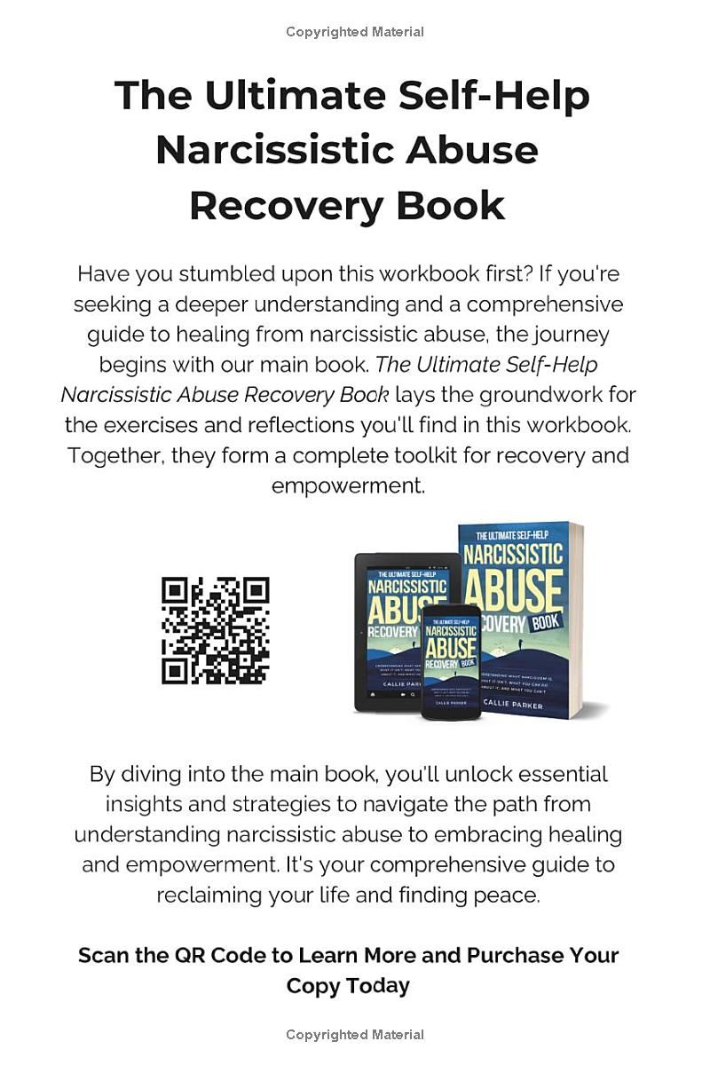 Narcissistic Abuse Recovery Workbook: Healing Your Inner Child from Codependency, Gaslighting, and Emotional Abuse: For Women and Men (Inner Peace Revolution)