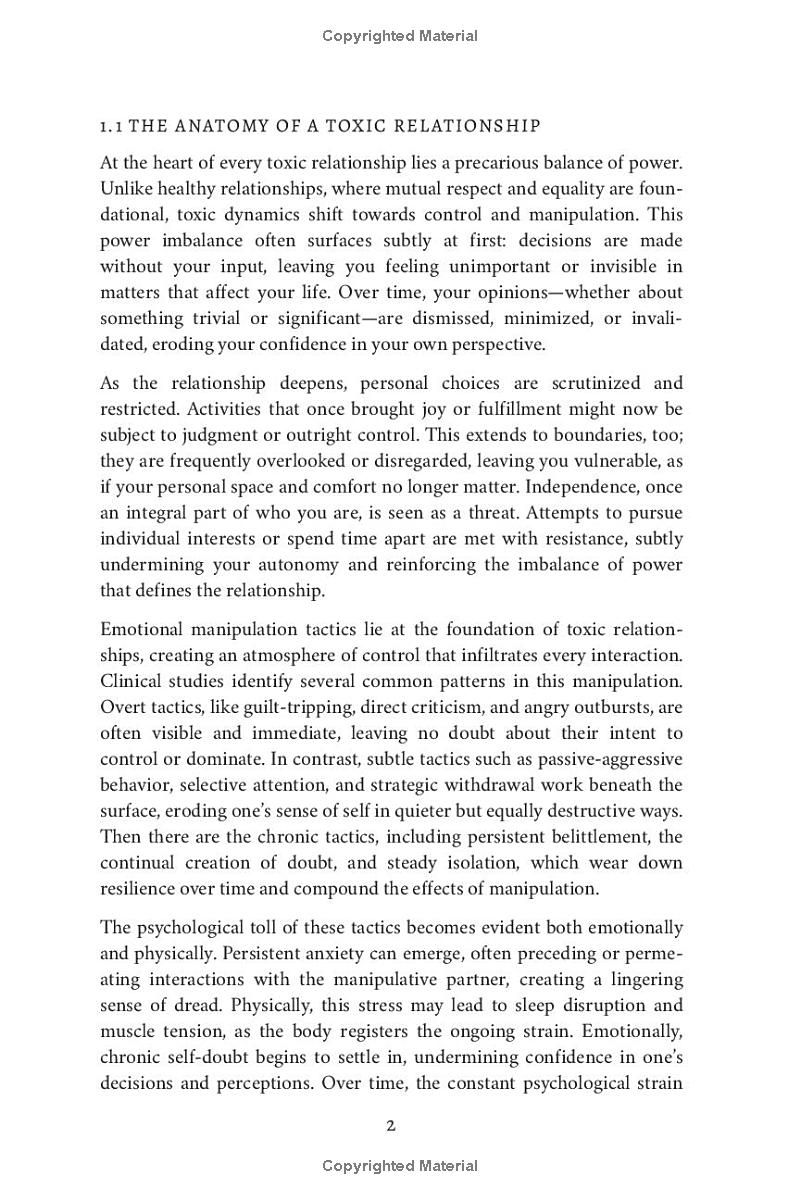 Defeat Toxic Relationships: Proven Tools & Techniques To Spot Manipulative Behavior, Break Free from Narcissists and Banish Toxic Love to Empower Yourself for Lasting Change (The Defeat Series)