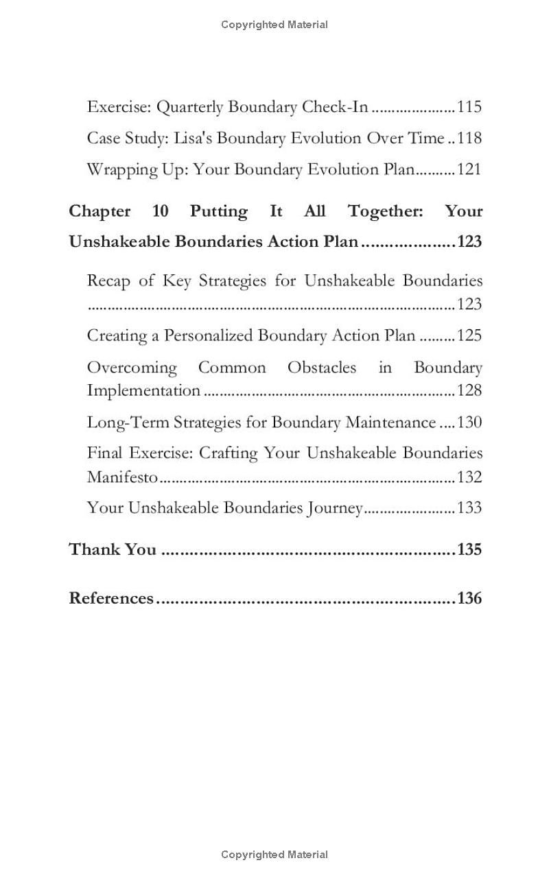 Unshakeable BOUNDARIES: How to Regain Your Power, Cultivate Positive Thinking and Build a Healthy Space - Your Guide and Workbook to a Better, Happier, More Confident You