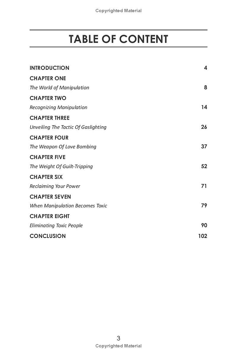 The Shadow Influencers: How to Recognize Silent Manipulation Tactics, Resist Them, and Eliminate Toxic People From Your Life.