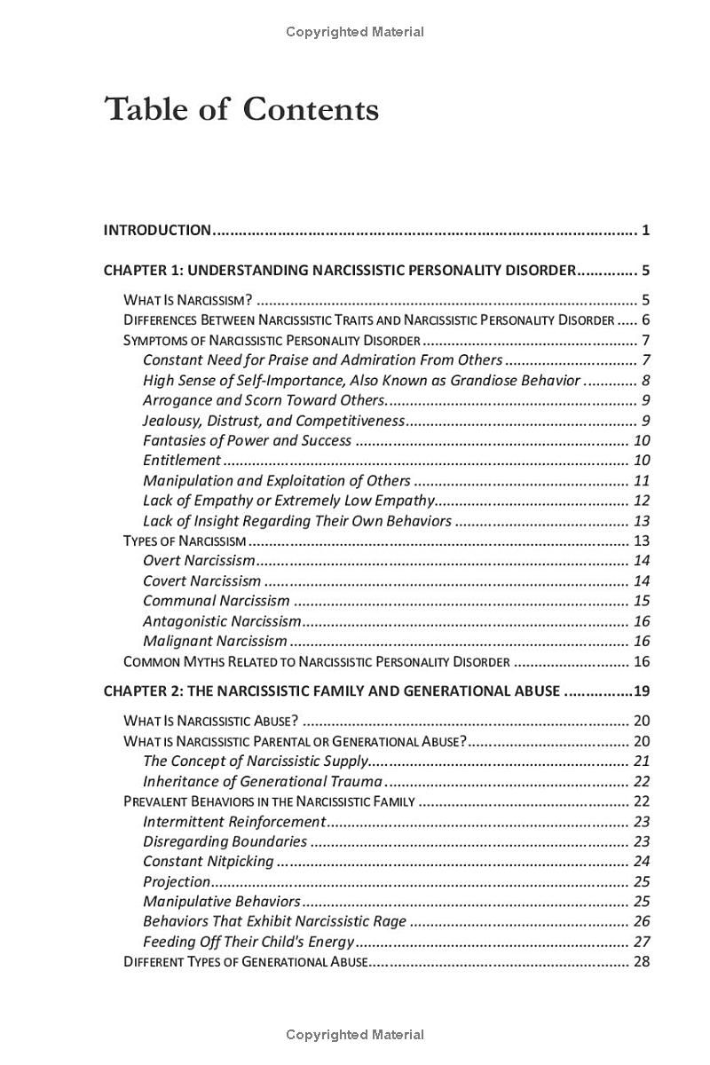 The Narcissistic Tangle: Unraveling Generational Abuse, Reclaiming Lives, and Nurturing Resilience Afte