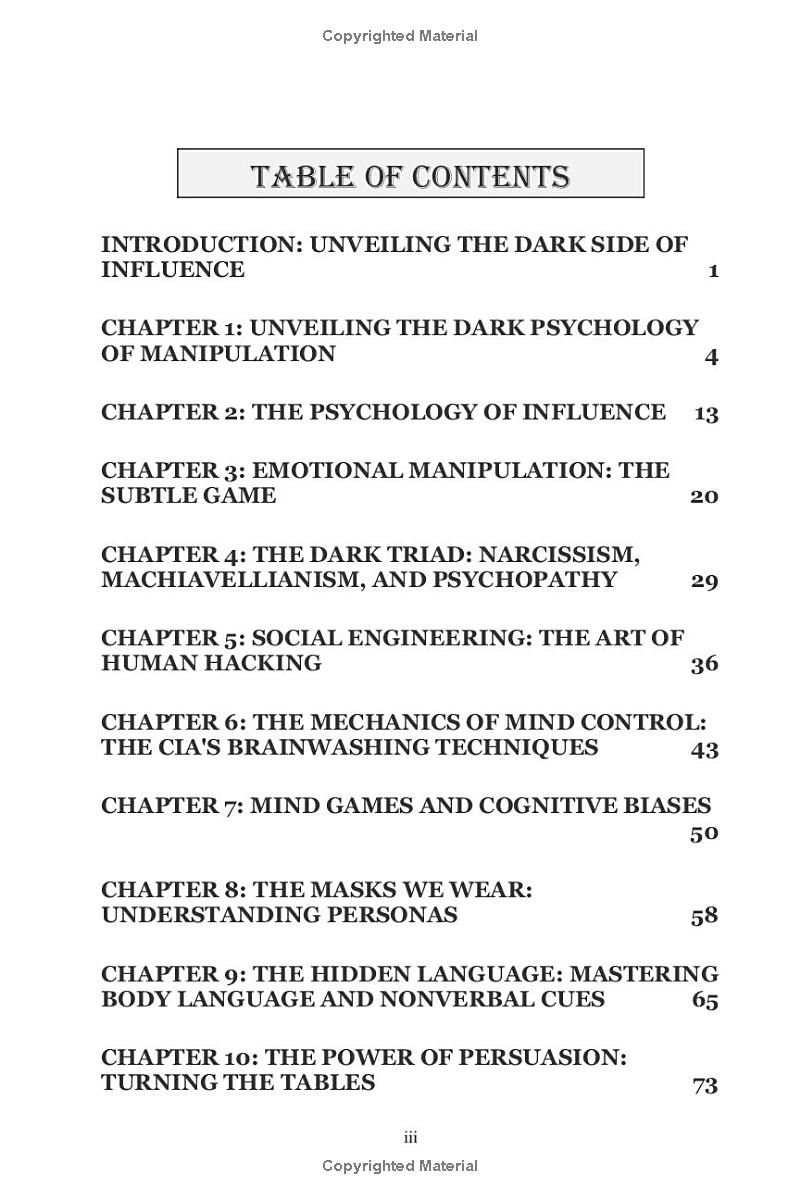 Dark Psychology Manipulation and Mind Games: Take Control Before They Do: Your Mind, Your Rules. Build Mental Armor to Neutralize Hidden Manipulation and Craft Your Reality