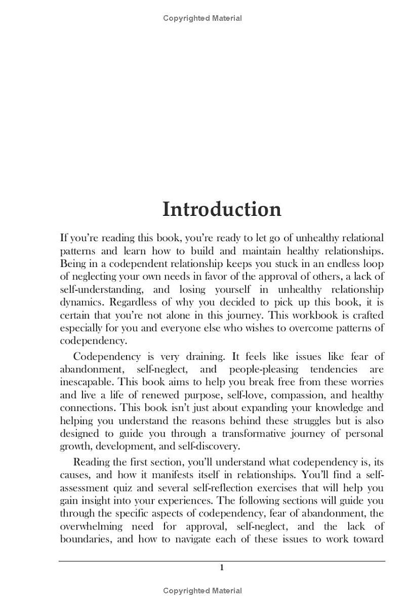 Codependency Recovery Workbook: Go from Fear of Abandonment, People Pleasing, and Self-Neglect to Thriving in Healthy Relationships (Interpersonal Mastery)