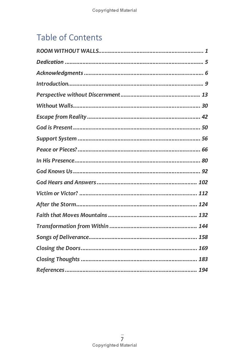 Room Without Walls: A Transformational Journey