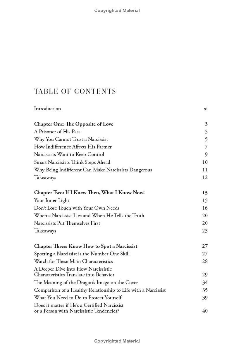 The Opposite of Love: Empowers Women, Know the Narcissists Mind, Protect Your Heart, Know How to Slay the Dragon, for the Life You Deserve