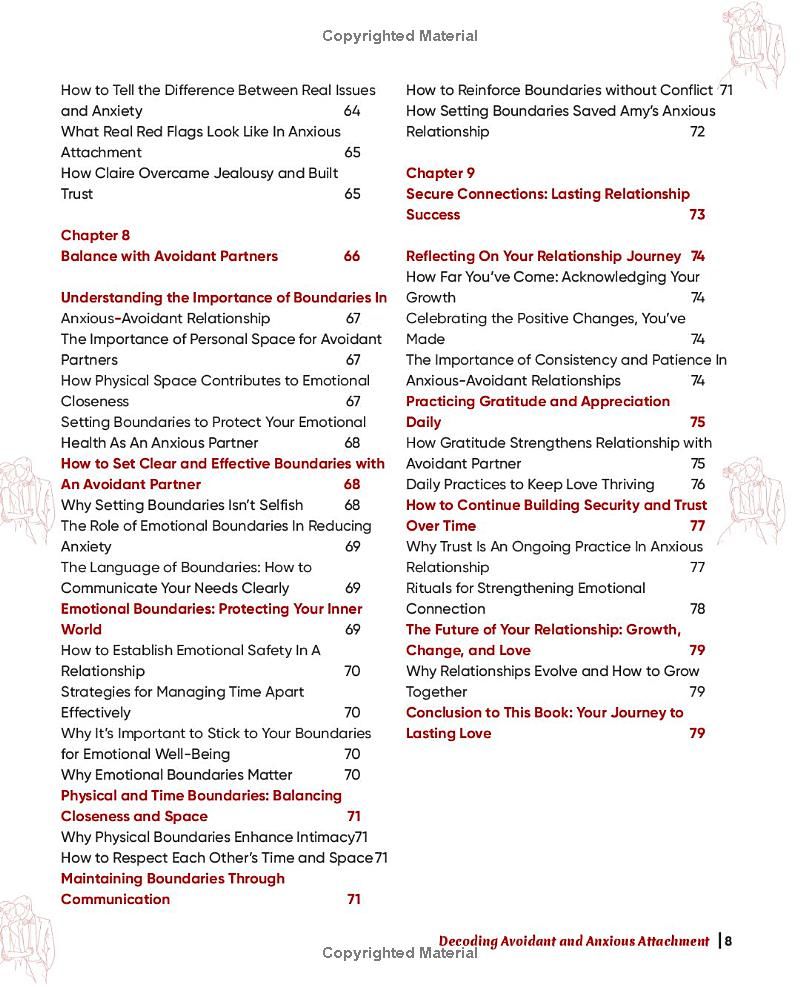 Decoding avoidant and anxious attachment: An Essential Guide to End Overthinking, Decode Your Partners Brain, Conquer Relationship Anxiety and Transform from Clingy to Confident.