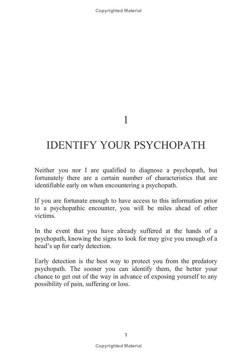 How to Deal With A Psychopath: Antisocial Personality Disorder, Psychopath and Sociopath