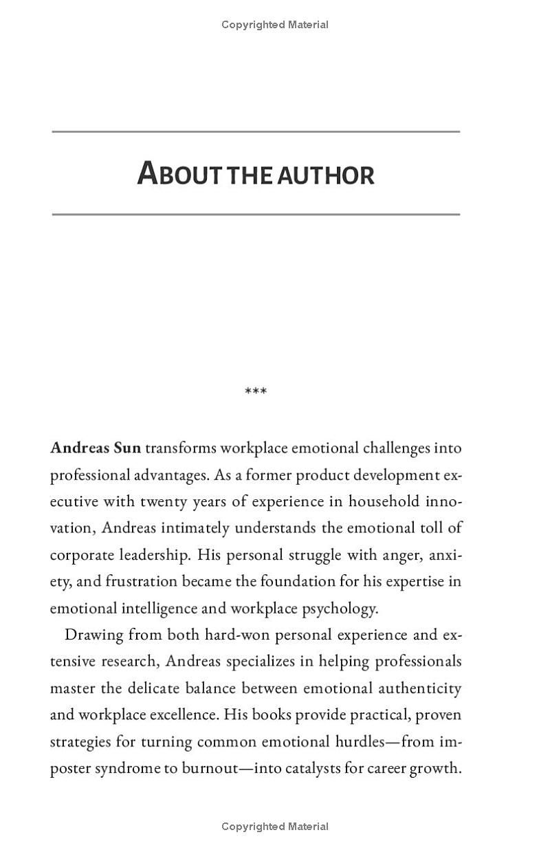 Overcoming the Anxiety Trap: Conquering Overthinking and Imposter Syndrome for Career Success (Emotional Intelligence for the Workplace)