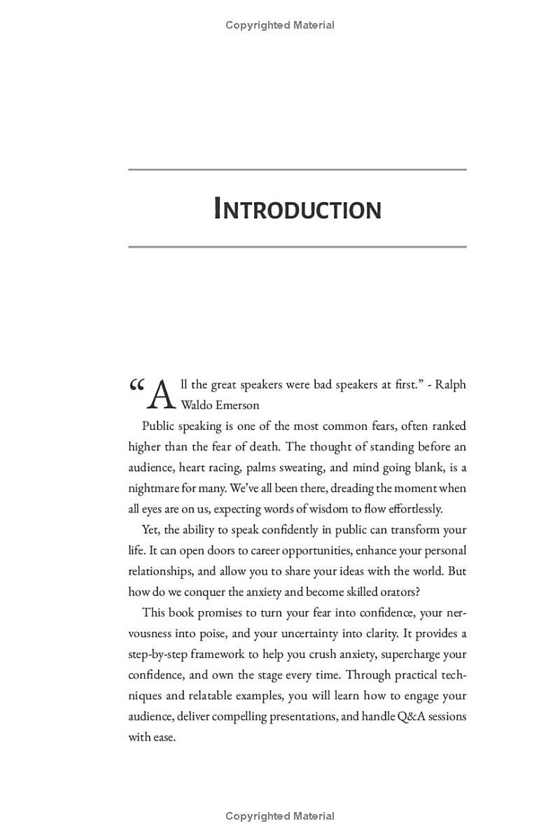 Become a Public Speaking Powerhouse: Practical Techniques to Crush Anxiety, Supercharge Your Confidence, and Own the Stage Every Time