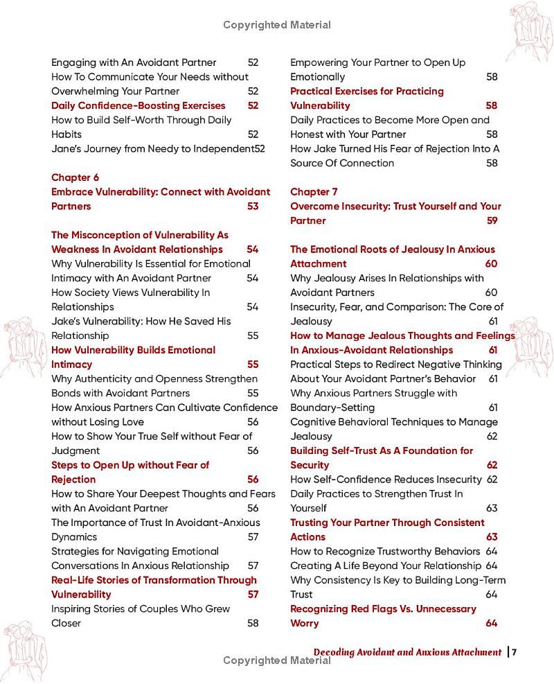 Decoding avoidant and anxious attachment: An Essential Guide to End Overthinking, Decode Your Partners Brain, Conquer Relationship Anxiety and Transform from Clingy to Confident.