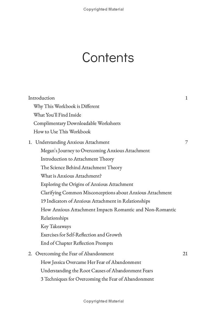 The Anxious Attachment Recovery Workbook: Practical Tools to Conquer Relationship Fears, Build Confidence and Security, and Create Lasting Happiness in Life and Love (Relationship Wellness Series)