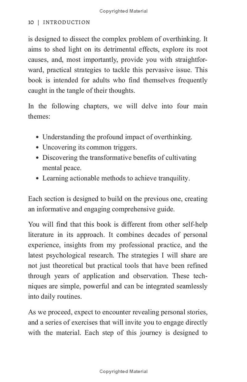 Calm The Storm of Overthinking: Simple and Effective Strategies to Combat Constant Worry and Negative Self-Talk