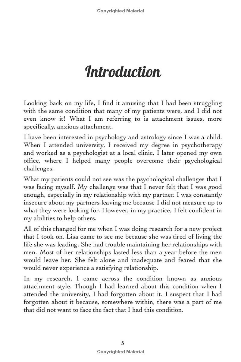 Anxious Attachment Recovery: Understand and Heal Through Therapy, Meditation, and Affirmations to Build Confident, Secure Relationships