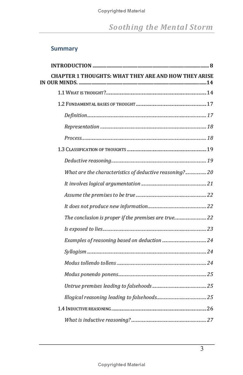 Soothing the Mental Storm: The Ultimate Guide to Breaking Free from the Cage of Excessive Thinking. New Techniques and Practical Tips for Self-Improvement to Free the Mind and Return to Peaceful Life