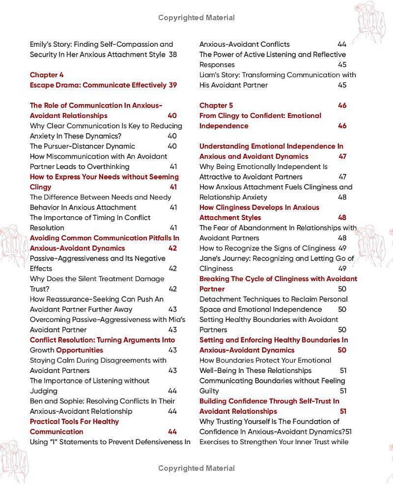 Decoding avoidant and anxious attachment: An Essential Guide to End Overthinking, Decode Your Partners Brain, Conquer Relationship Anxiety and Transform from Clingy to Confident.