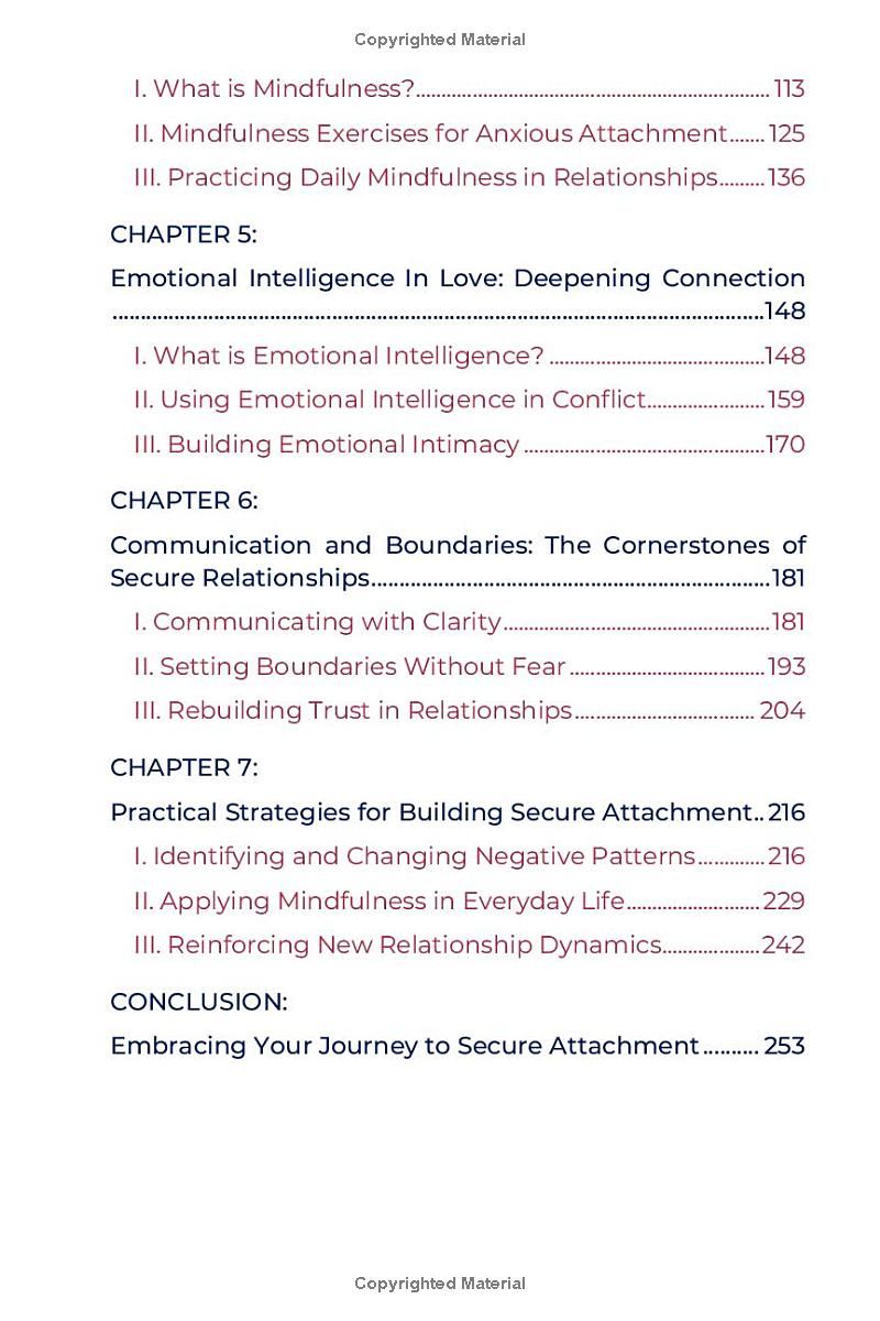 Anxious Attachment Recovery: How Mindfulness, Self-Love, and Emotional Intelligence Can Rewire Your Brain for Healthy, Lasting Relationships