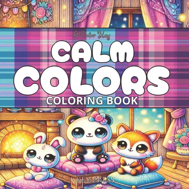 Color Keys Calm Colors Coloring Book: A Relaxing Journey to Peaceful Feelings