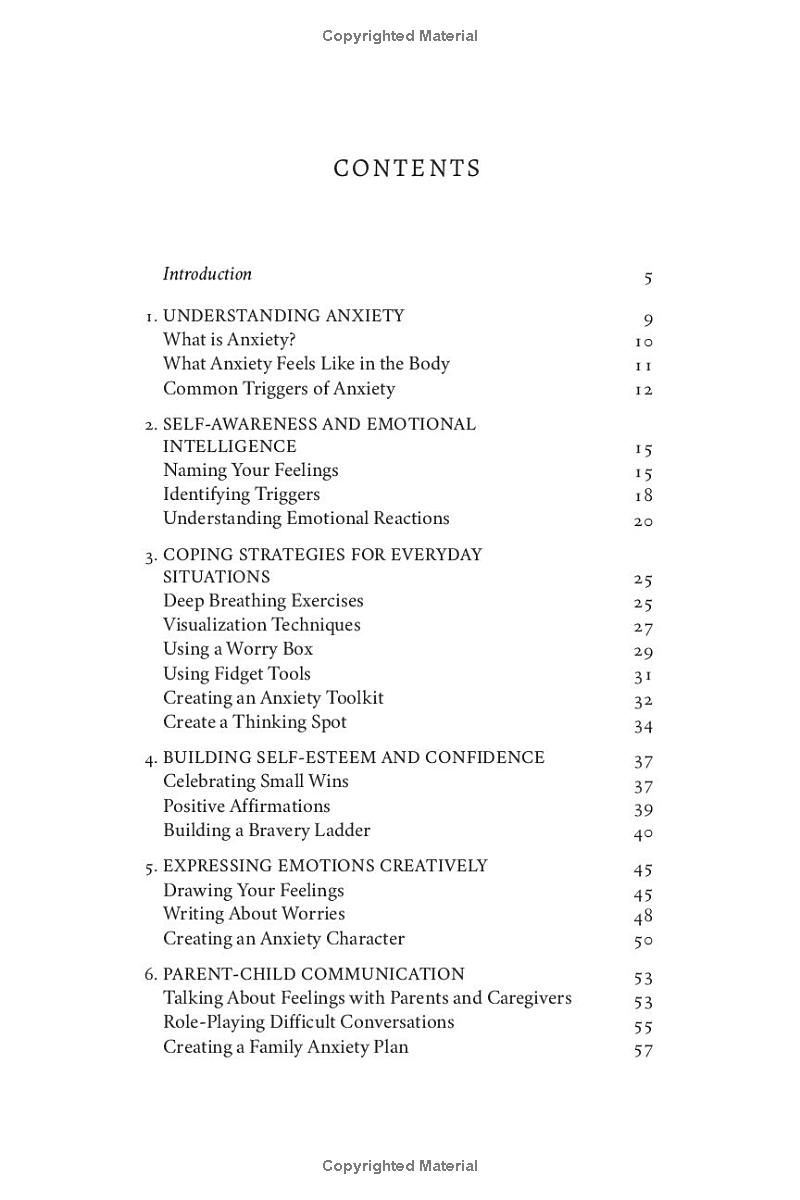 The Ultimate Anxiety Workbook for Kids: Practical Tools to Help Your Child Build Self-Esteem and Confidence, Express Emotions, and Fearlessly Navigate Daily Challenges