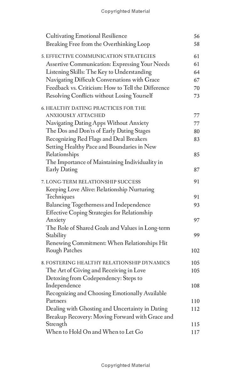 Anxious Attachment Detox: Uncover Toxic Patterns to Let Go of Abandonment Fears, Manage Insecurities, and Regain Your Confidence to Build Healthy Relationships - From Clingy to Secure in Love