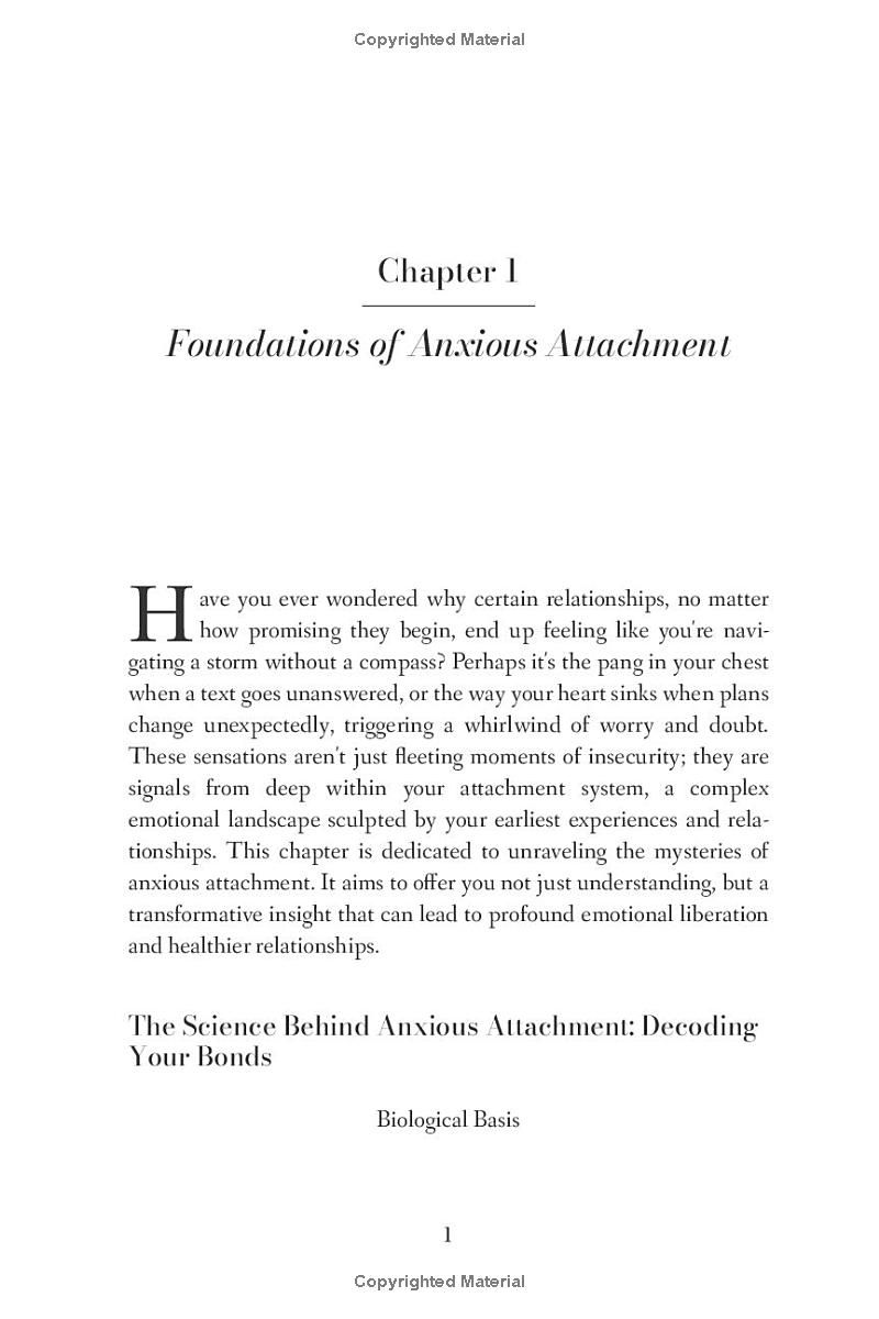 Anxious Attachment Detox: Uncover Toxic Patterns to Let Go of Abandonment Fears, Manage Insecurities, and Regain Your Confidence to Build Healthy Relationships - From Clingy to Secure in Love