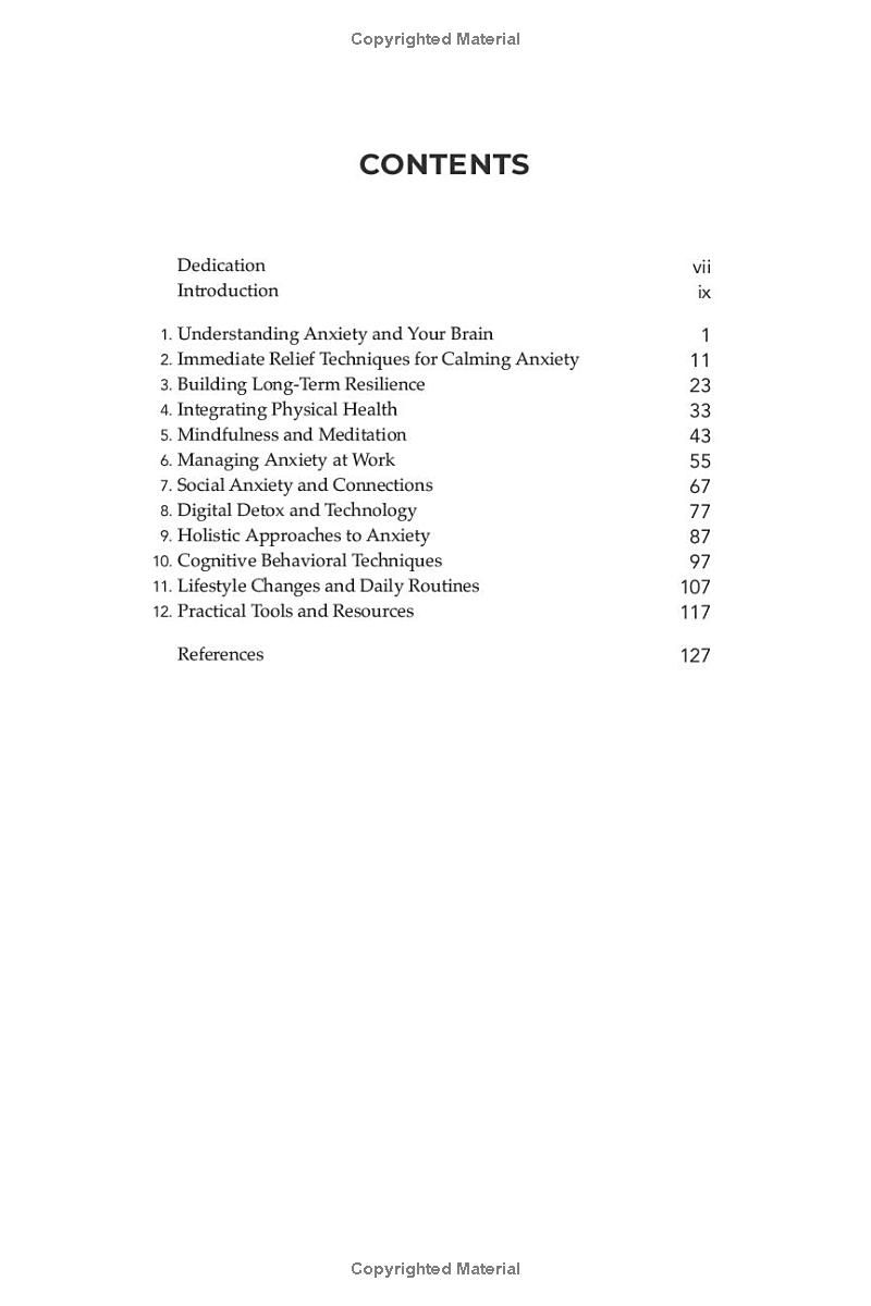 Practical Guide To Rewire Your Anxious Brain: Effective Strategies to Increase Work Life Balance, Build Resilience, Manage Anxiety, and Boost Overall Health