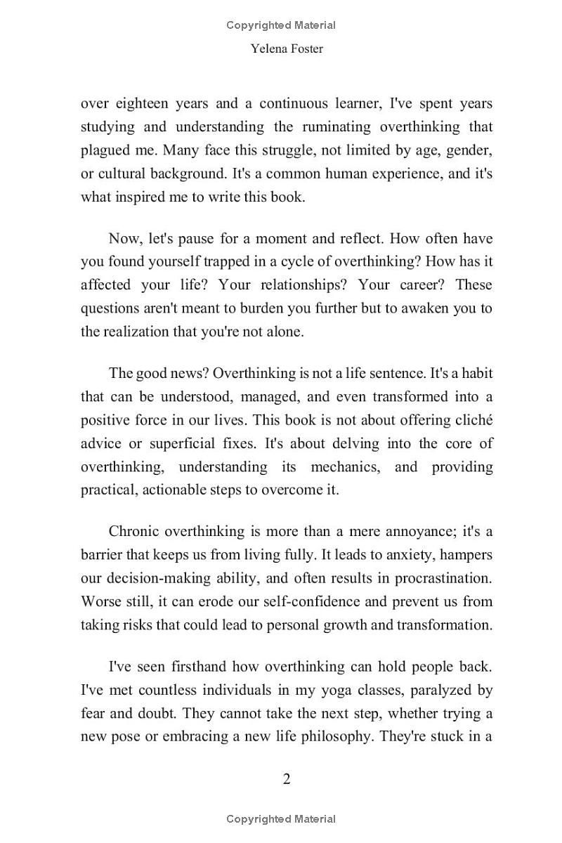 Combat Overthinking: 7 PROVEN STEPS TO END NEGATIVE THOUGHTS, GAIN MINDFULNESS, AND BUILD GOOD HABITS TO MASTER YOUR EMOTIONS AND MIND.