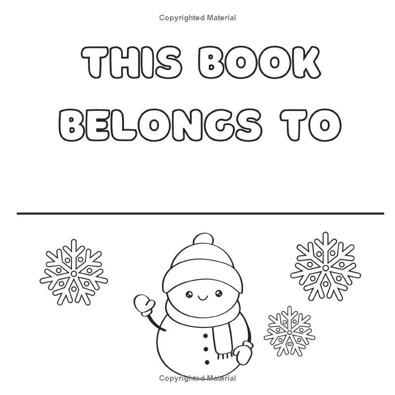 Cozy Up to Christmas Coloring Book: Bold, Cute, and Easy Designs for Kids and Adults: Perfect for Relaxation and Stress Relief.