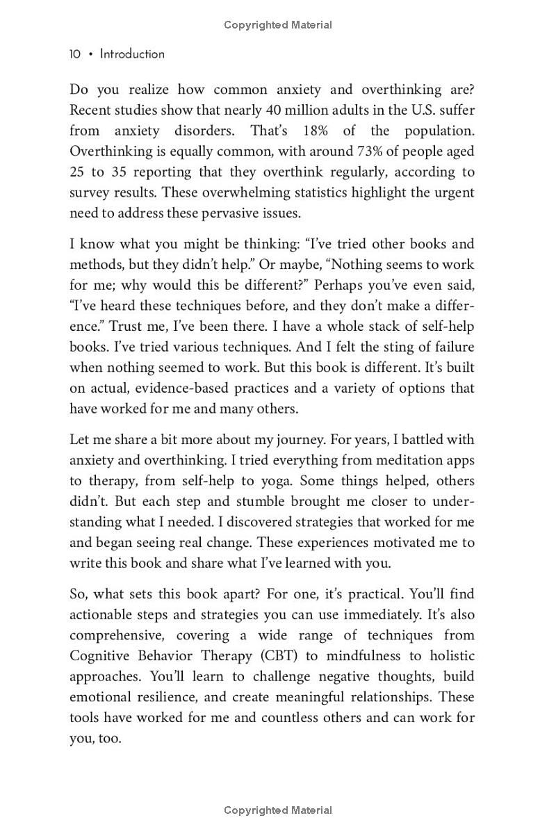 The Anxiety and Overthinking Toolkit: Real Ways to Slay Negative Thoughts, Vanquish Stress, Conquer Fears, and Thrive in Any Situation (The Anxiety and Overthinking Toolkit Series)