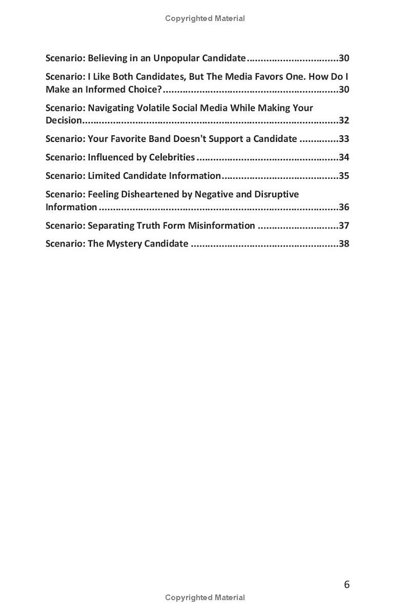 Your Vote, Your Future: Your Guide to Choosing the Right Leader and Protecting the American Dream in 2024