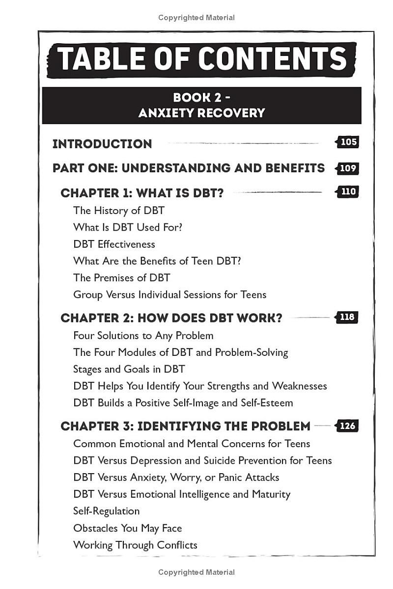 The DBT Skills Workbook For Teens (3 in 1): A Complete Guide For Helping Teens With Anger Management, Developing Mindfulness, Coping with Anxiety, and ... - Regulation Skills (Coping Skills Mastery)