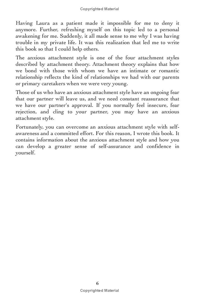 Anxious Attachment Recovery: Understand and Heal Through Therapy, Meditation, and Affirmations to Build Confident, Secure Relationships