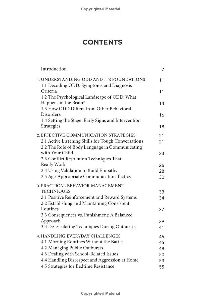 Oppositional Defiant Disorder Simplified: Practical Parenting Tips for Effective Communication, Emotional Support, and Behavior Management to Improve Your Family Dynamic