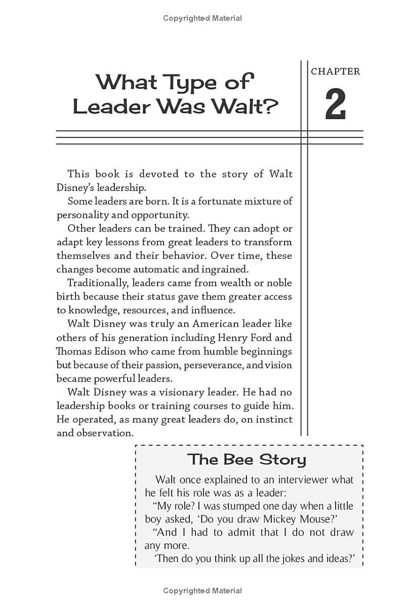 Whos the Leader of the Club? Walt Disneys Leadership Lessons