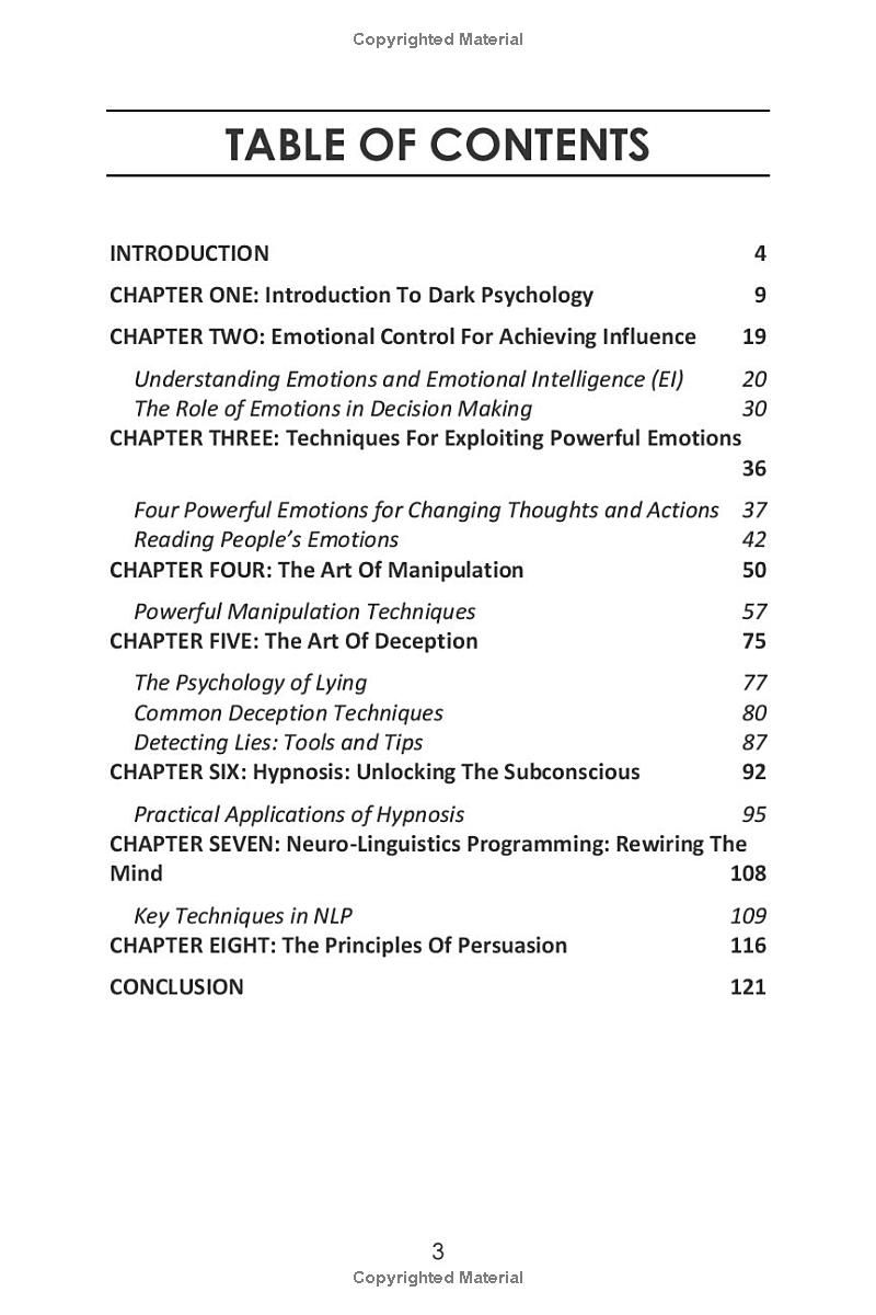 THE Bible of Dark Psychology: The Only Book Youll Ever Need to Understand Peoples Thoughts, Actions and How to Change Them.