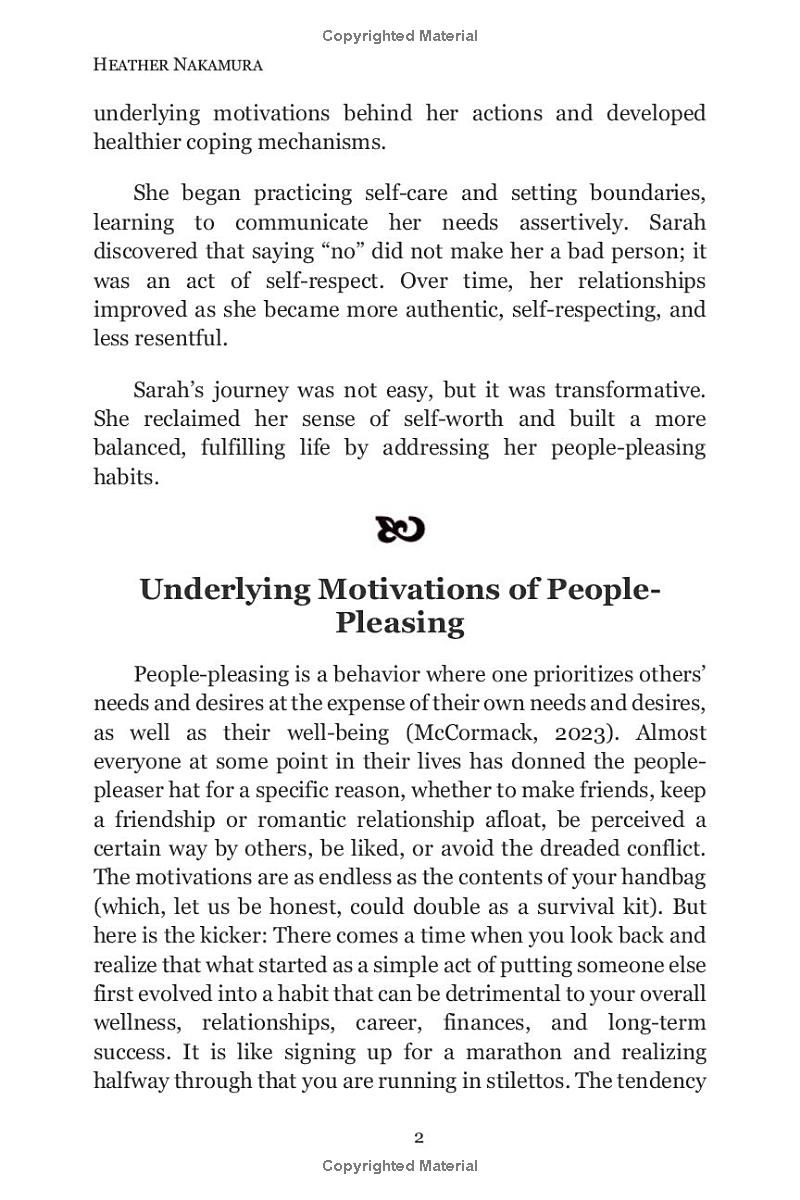 The People Pleaser Transformation For Women: Learn How & Why to Set Healthy Boundaries & Say Yes to Your No (Self Worth & Empowerment Series)