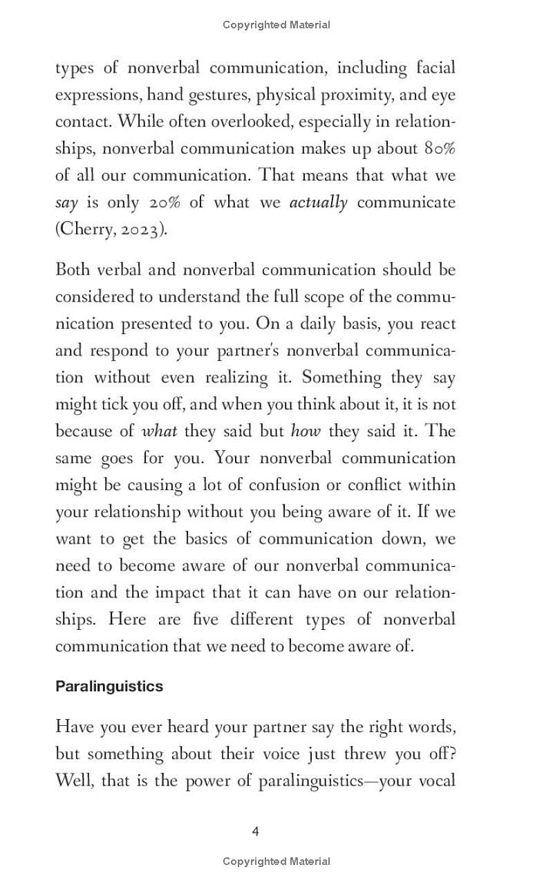 Essential Communication Skills for Couples: A Simplified Guide to Better Everyday Conversation with your Partner for Closer Intimacy, Connection, and Love