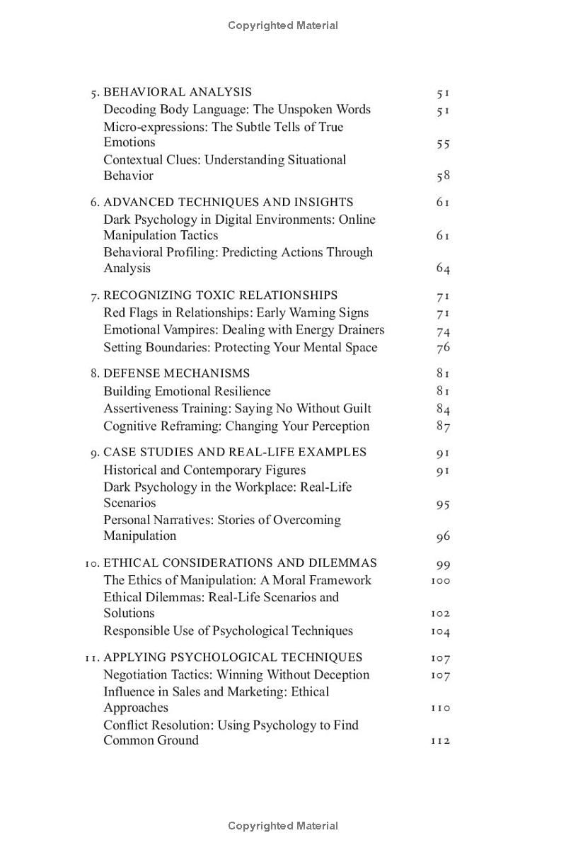 The Light In Dark Psychology: Quickly Learn & Apply Ethical Manipulation Methods, Defense Tactics, and Behavior Analysis to Gain Social Influence, Advance Your Career, and Strengthen Relationships