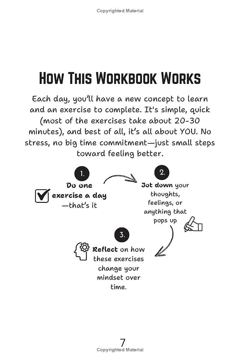 CBT Skills For Teens Made Simple: A 30 Day Mindfulness Guide To Manage Anxiety & Stress, Build Confidence & Regulate Your Emotions