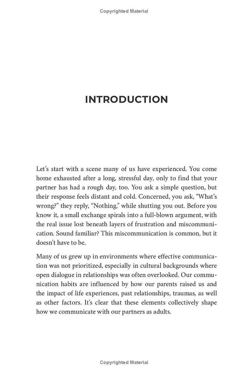 COMMUNICATION SKILLS FOR COUPLES MADE SIMPLE: 7-STEP WORKBOOK TO BUILD TRUST, RESOLVE CONFLICTS, MASTER ACTIVE LISTENING, AND CREATE A FULFILLING RELATIONSHIP IN JUST 10 MINUTES A DAY