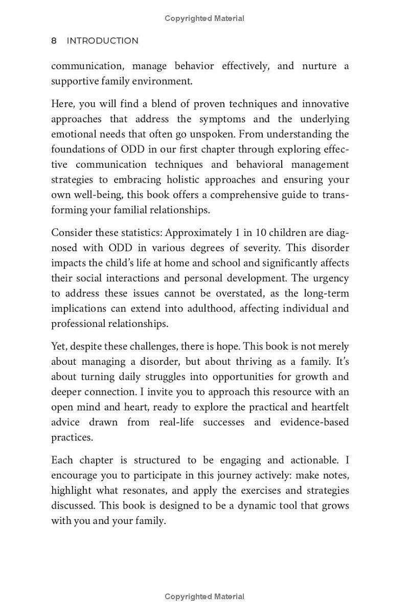 Oppositional Defiant Disorder Simplified: Practical Parenting Tips for Effective Communication, Emotional Support, and Behavior Management to Improve Your Family Dynamic