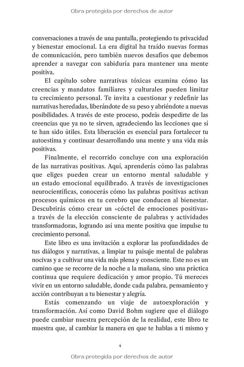 Impulsa tu crecimiento personal cambiando solo palabras: El libro de superación personal en español para cambiar pensamientos negativos, promover la ... una mentalidad positiva. (Spanish Edition)