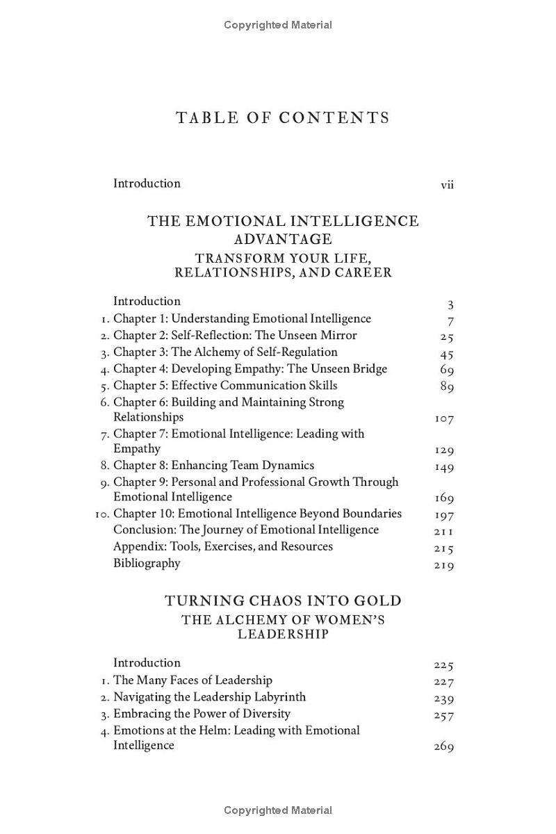 The Leadership Alchemist: Harnessing Emotional Intelligence to Turn Chaos into Success: A Two-Book Compilation of “Turning Chaos into Gold” and “The ... Intelligence Advantage” (Leadership Series)