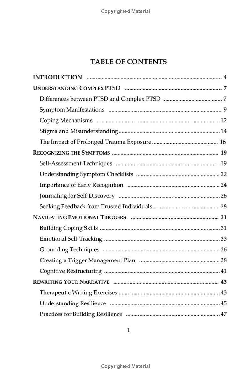 The Complex PTSD Recovery Guide: Empowering Strategies to Manage Trauma, Build Trust and Support Emotional Well-being