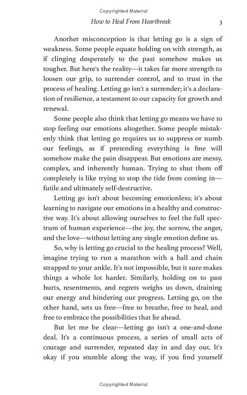 How to Heal from Heartbreak: A Breakup Recovery Guide Anyone Can Use To Build Resilience, Develop Healthy Coping Habits & Feel Confident Again